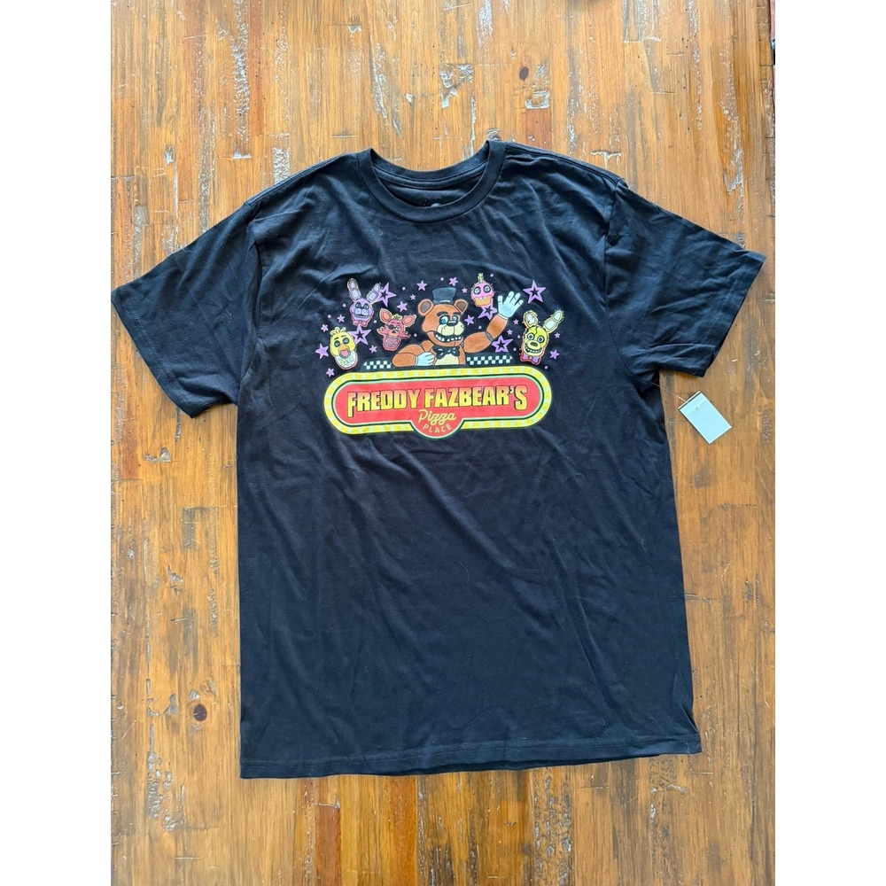 Universal Studios HHN 34 Five Nights at Freddys T Shirt Large 2025 FNAF Horror